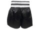 Lumpinee Children Muay Thai Fight Shorts : LUM-038 Black-K